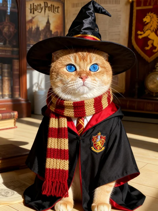 宠物COS哈利波特